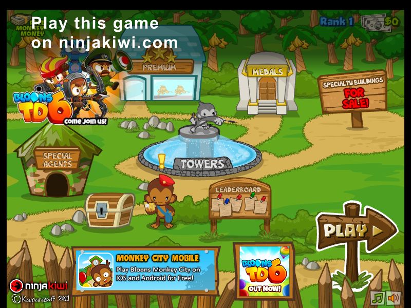 Bloons Tower Defense 5